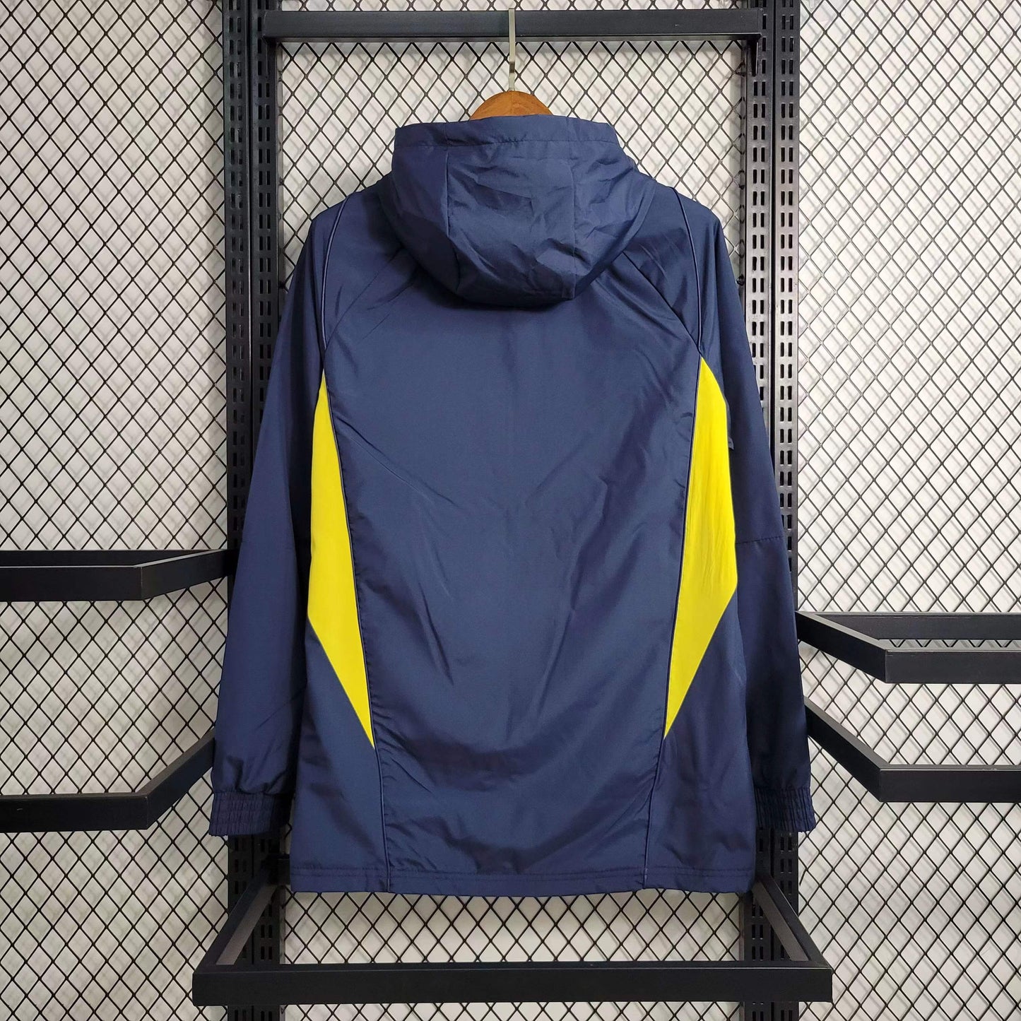 Real Madrid Dark Blue Windbreaker