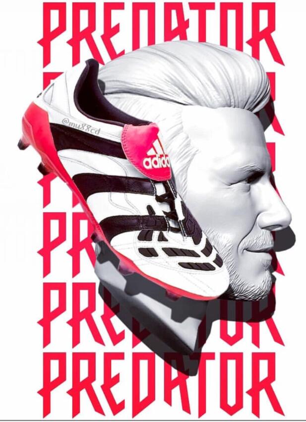 David Beckham Retro Cleats
