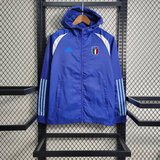Italy Blue Windbreaker