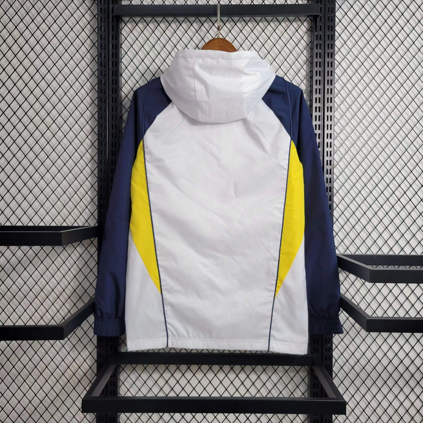 Real Madrid White Windbreaker