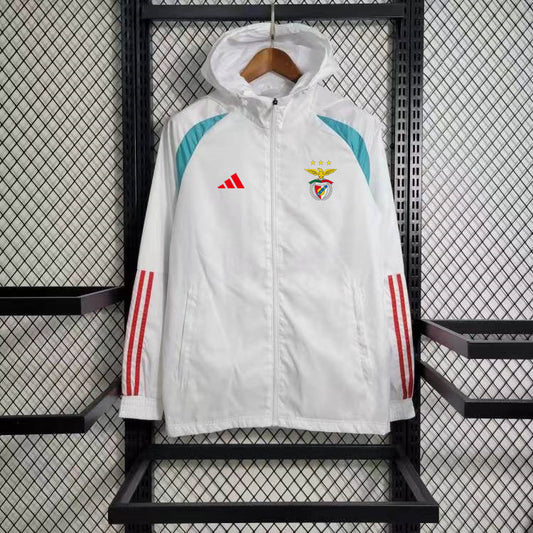 Benfica White Windbreaker
