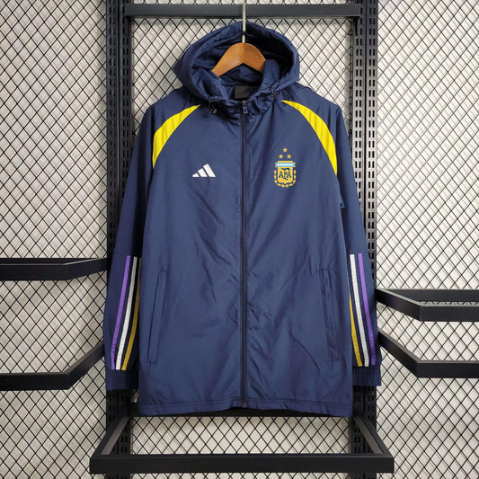 Argentina Dark Blue Windbreaker