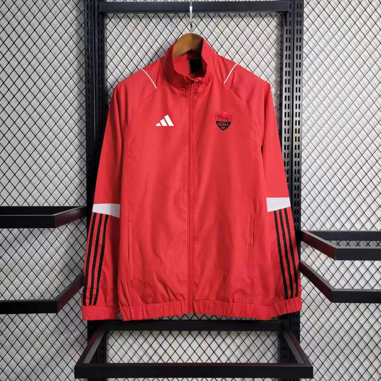 Roma Red Windbreaker